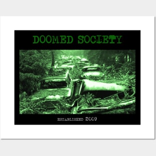 Doomed Society - Rotting Cars Posters and Art